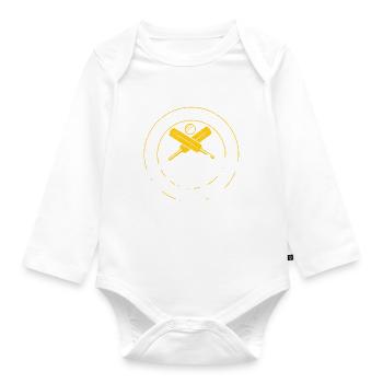 This is my lucky Cricket Shirt Cricket Sport Crick - Organic Longsleeve Baby Bodysuit - white - Front