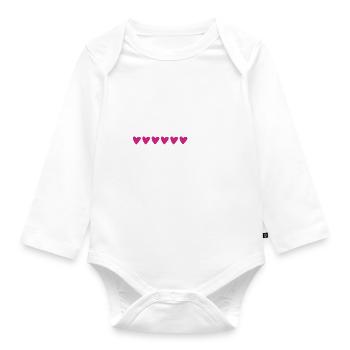 Tante loading - Baby Bio-Langarm-Body - Weiß - Vorne