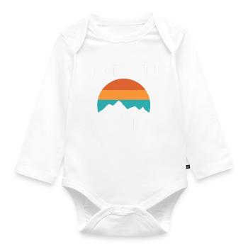 Tierliebhaber Wildtierarbeiter - Baby Bio-Langarm-Body - Weiß - Vorne