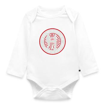 Wing Chun drôle - Je suis le meilleur combattant de Wing Chun - Body Bébé bio manches longues - blanc - Devant