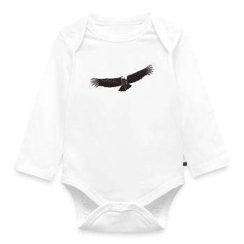 Condor - Organic Longsleeve Baby Bodysuit - white - Front