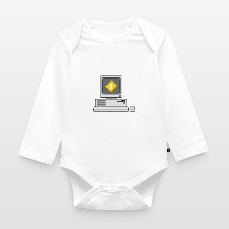 Exécuter cmd | Nerd informatique | Concepteur web | CSS | exe Body Bébé bio manches longues