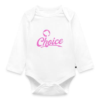 Droits des femmes Égalité des droits - Body Bébé bio manches longues - blanc - Devant