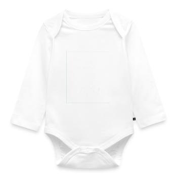 Just Be You - Baby Bio-Langarm-Body - Weiß - Vorne