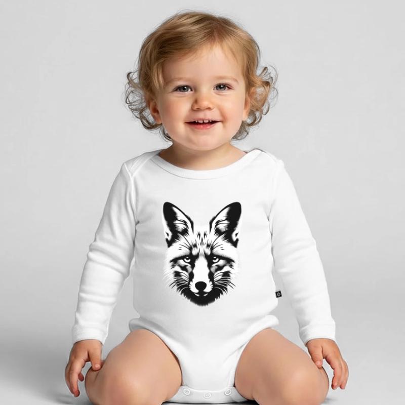 Fuchs Tierleben | Fox Baby Bio-Langarm-Body