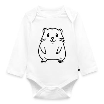 Marmot - Organic Longsleeve Baby Bodysuit - white - Front