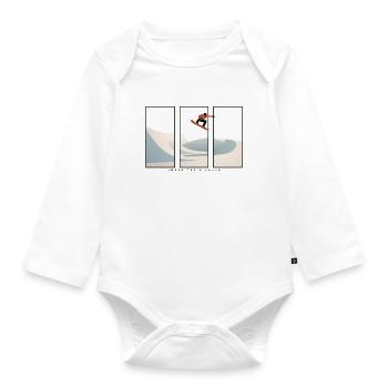 Shred the Silence - Organic Longsleeve Baby Bodysuit - white - Front