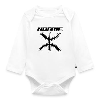 Rif Number One - Body Bébé bio manches longues - blanc - Devant