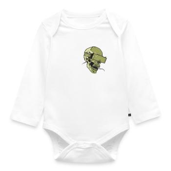 FPV Pilot - FPV Drone Drone Pilot - Organic Longsleeve Baby Bodysuit - white - Front
