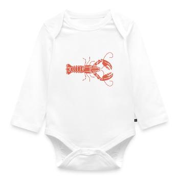 Well It Ain't Gonna Suck Itself Crawfish Crayfish - Baby Bio-Langarm-Body - Weiß - Vorne
