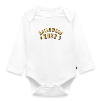 Halloween 2022 Retro - Organic Longsleeve Baby Bodysuit - white - Front