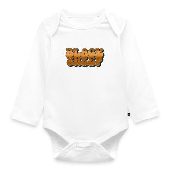 Black Sheep Vintage - Baby Bio-Langarm-Body - Weiß - Vorne