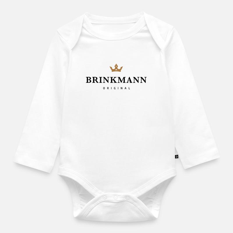 Brinkmann - Baby Bio-Langarm-Body - Weiß