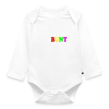 Munich est colorée - Body Bébé bio manches longues - blanc - Devant