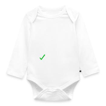 Fier nouveau propriétaire - Body Bébé bio manches longues - blanc - Devant