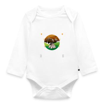 Mount Miller Is On My List Hiking Camping Hiker - Baby Bio-Langarm-Body - Weiß - Vorne