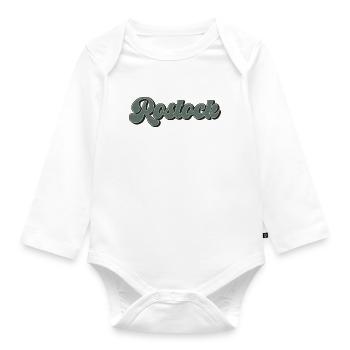 Rostock - Organic Longsleeve Baby Bodysuit - white - Front