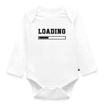 loading - Baby Bio-Langarm-Body - Weiß - Vorne