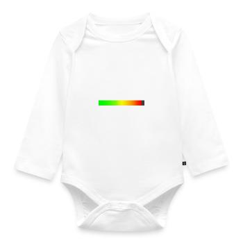 ich raste gleich aus Stress genervt funny lustig - Baby Bio-Langarm-Body - Weiß - Vorne