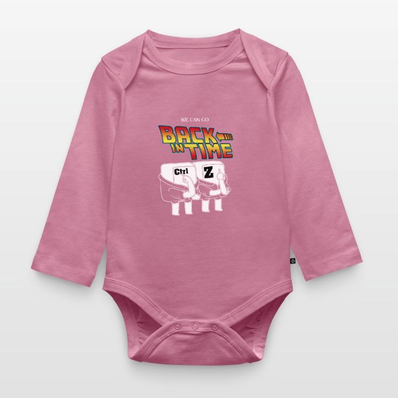 PC Computer Hacker Nerd Computer Scientist Geek Admin Organic Longsleeve Baby Bodysuit