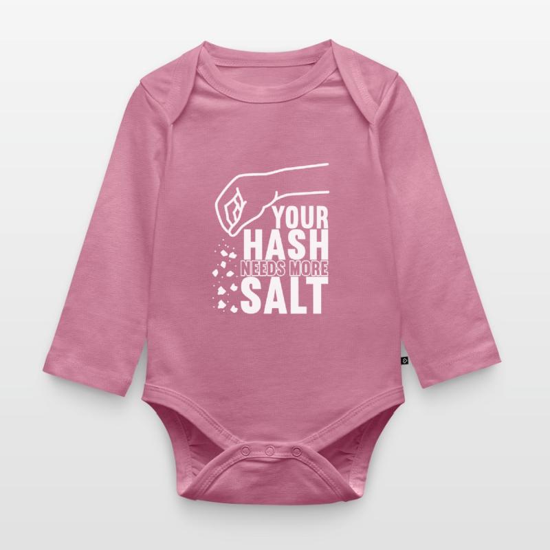 Programmer Programming Computer Scientist 7w Organic Longsleeve Baby Bodysuit
