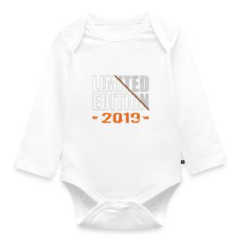 Édition limitée 2019 - Body Bébé bio manches longues - blanc - Devant