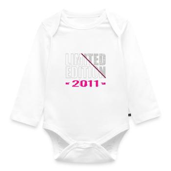 Limited Edition 2011 - Baby Bio-Langarm-Body - Weiß - Vorne