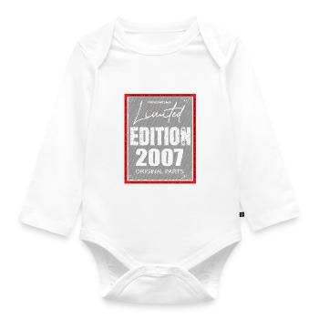Limited Edition 2007 - Baby Bio-Langarm-Body - Weiß - Vorne