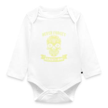 Memento Mori No Mercy cite Death Skull Reader - Body Bébé bio manches longues - blanc - Devant