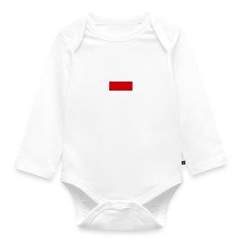 Pologne - Body Bébé bio manches longues - blanc - Devant