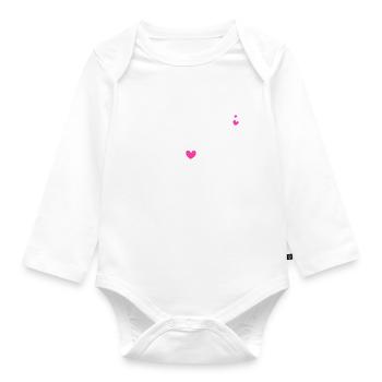 Es gibt nur eine beste Tante - meine! - Baby Bio-Langarm-Body - Weiß - Vorne