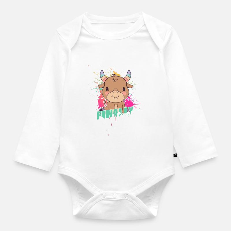 2nd Grade Squad, Second Grader - Organic Longsleeve Baby Bodysuit - white