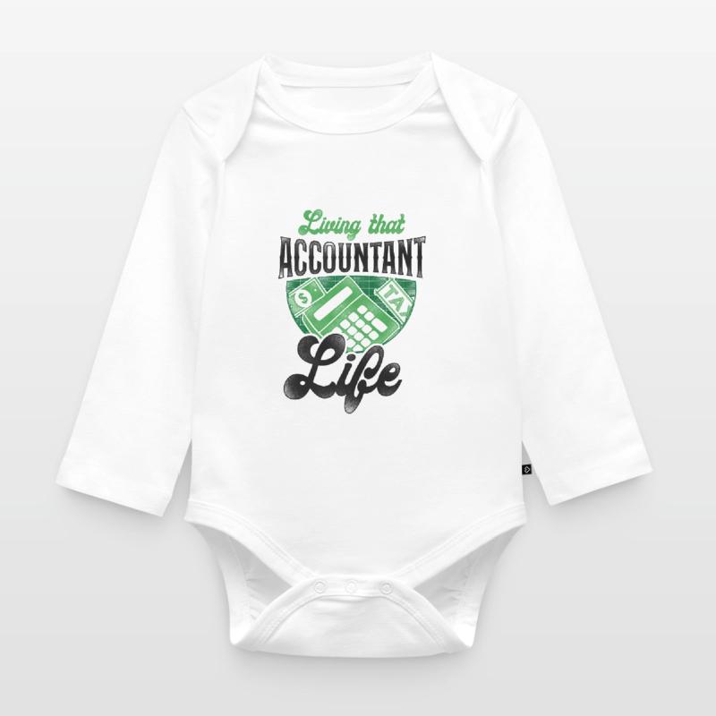 Comptable Comptable Comptable Comptabilité Body Bébé bio manches longues