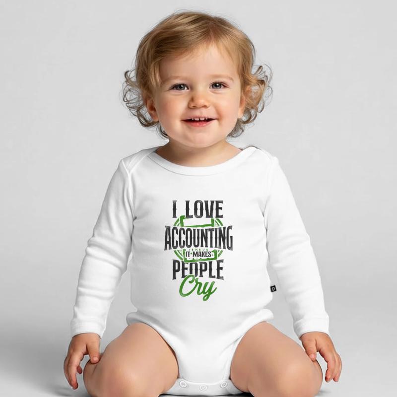 Comptable Comptable Comptable Comptabilité Body Bébé bio manches longues