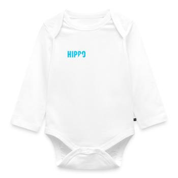 Math Math Teacher - Organic Longsleeve Baby Bodysuit - white - Front