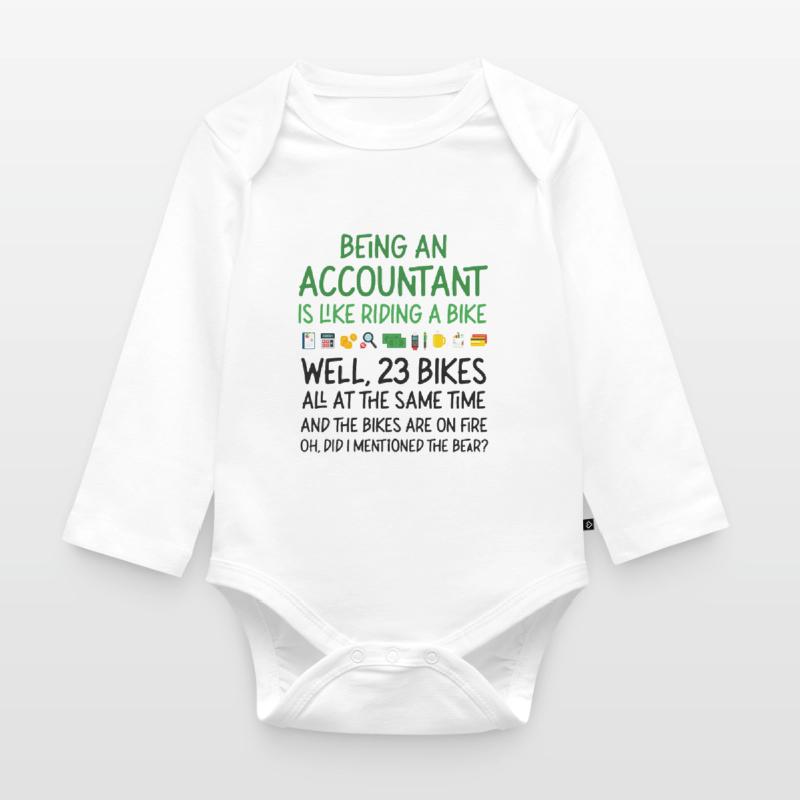 Comptable Comptable Comptable Body Bébé bio manches longues