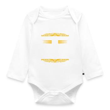 Abschiedsgeschenk Kollege Jobwechsel - Baby Bio-Langarm-Body - Weiß - Vorne