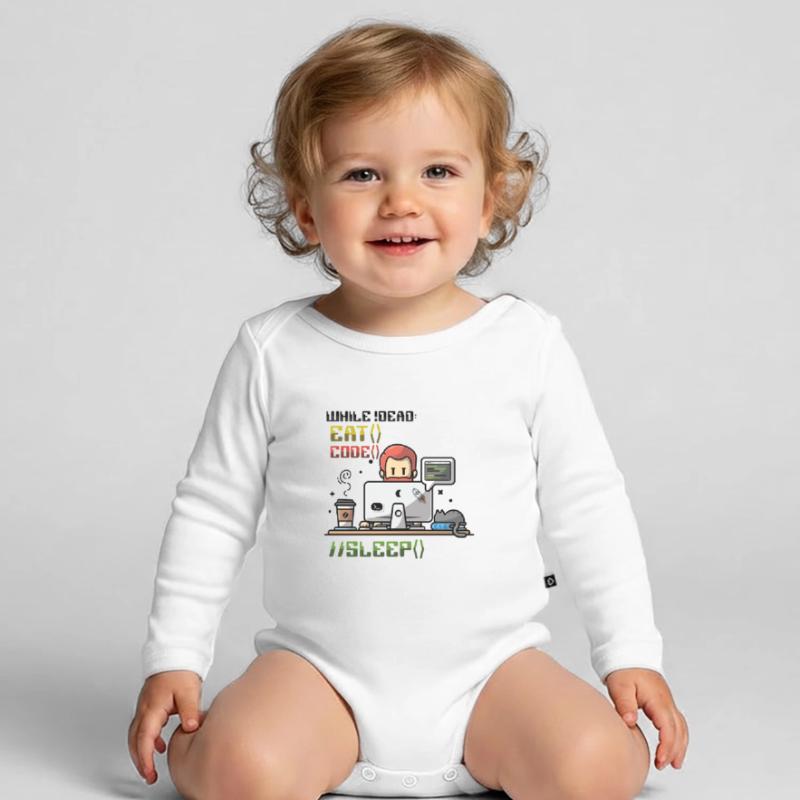 Programmierer,Computerprogrammierer,Witz Baby Bio-Langarm-Body