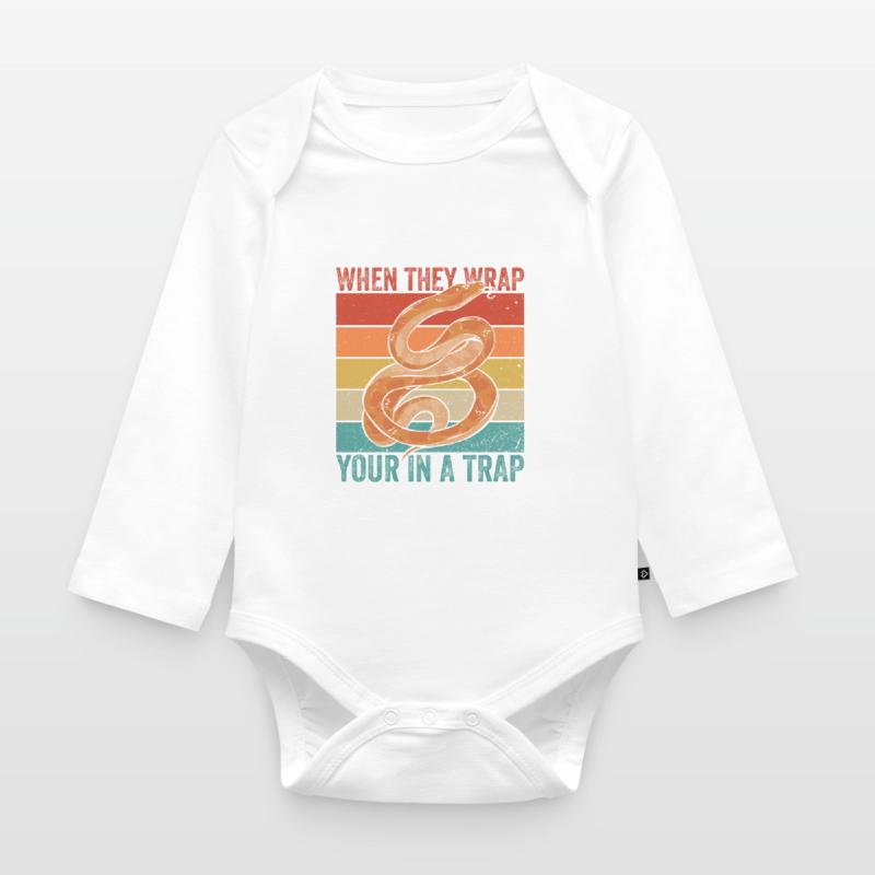 Königspython Boule de banane Python Body Bébé bio manches longues