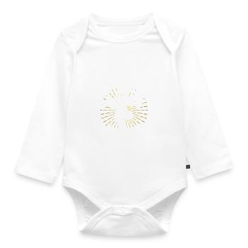 Süßer Tee Liebhaber Geschenke - Baby Bio-Langarm-Body - Weiß - Vorne