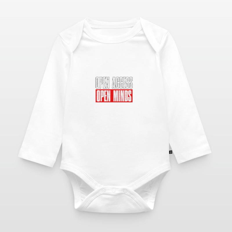 Open Access Open Mind for Ethical Hacker and Coder Baby Bio-Langarm-Body