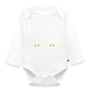 Je peux pas j'ai judo cadeau judoka - Body Bébé bio manches longues - blanc - Devant