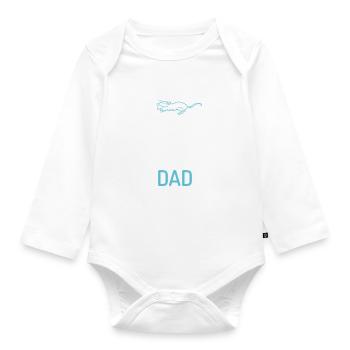 Rattenbesitzer Geschenk Ratten Liebhaber - Baby Bio-Langarm-Body - Weiß - Vorne