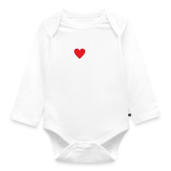 Labrador Lover Gifts - Organic Longsleeve Baby Bodysuit - white - Front