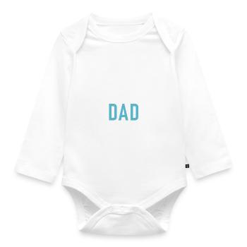 Axolotl Liebhaber Geschenke - Baby Bio-Langarm-Body - Weiß - Vorne