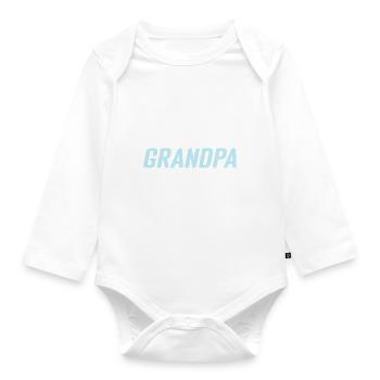 Axolotl Liebhaber Geschenke - Baby Bio-Langarm-Body - Weiß - Vorne