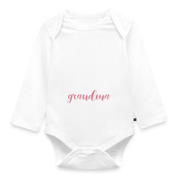 Einsiedlerkrebs-Geschenke - Baby Bio-Langarm-Body - Weiß - Vorne