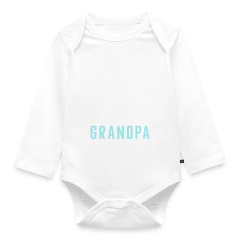 Einsiedlerkrebs-Geschenke - Baby Bio-Langarm-Body - Weiß - Vorne