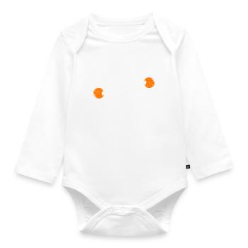Seulement ici pour le verre fondu - soufflage de verre - Body Bébé bio manches longues - blanc - Devant
