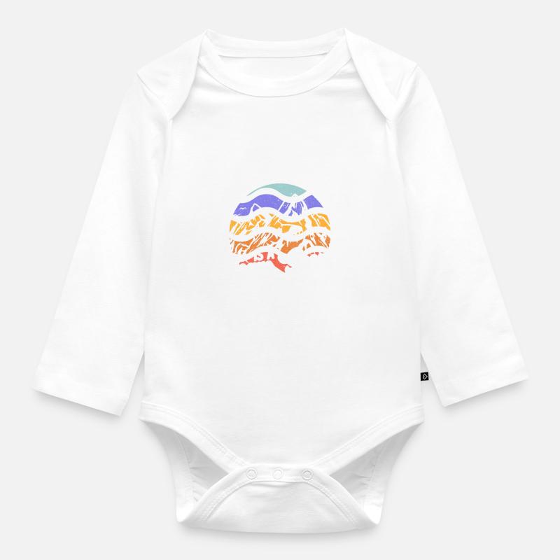 Geocaching ist ein Mannschaftssport - Geocaching - Baby Bio-Langarm-Body - Weiß
